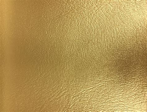 Metallic Gold Faux Leather Fabric 